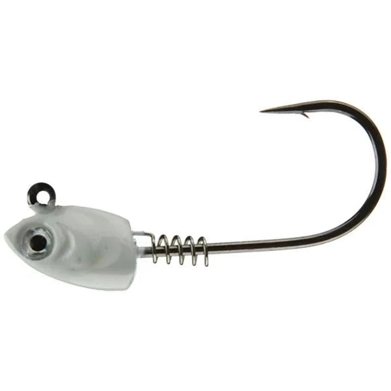 Gamakatsu Superline Swimbait Head Pearl 1/8oz - 4/0