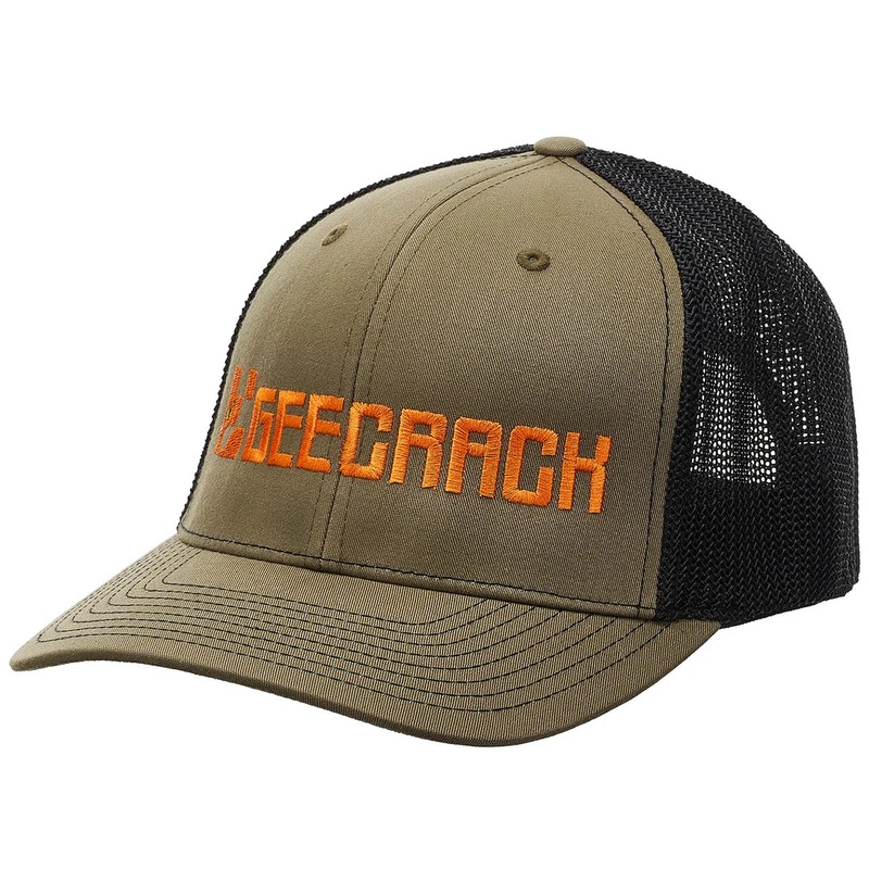 Geecrack Mesh Cap Green/Orange
