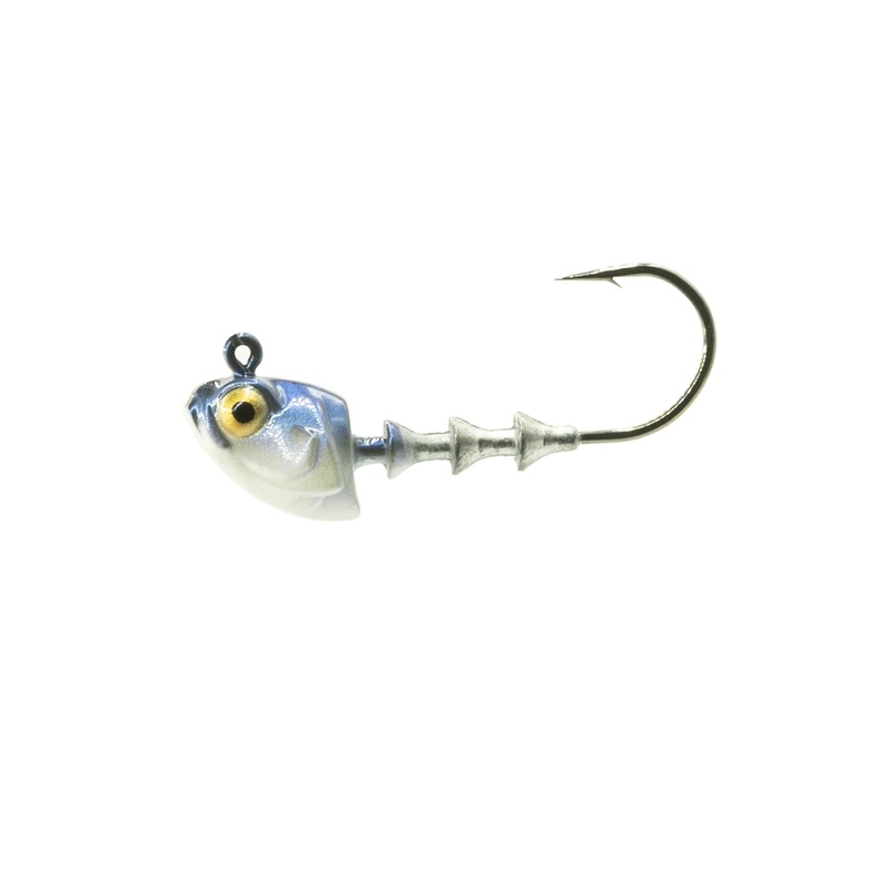 6th Sense Finesse Swimbait Jig Head Baby Shad 1/8oz 1/0