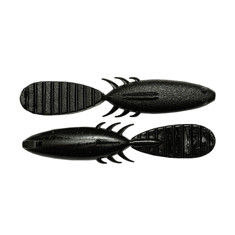 Keitech Paddlin' Beaver Black
