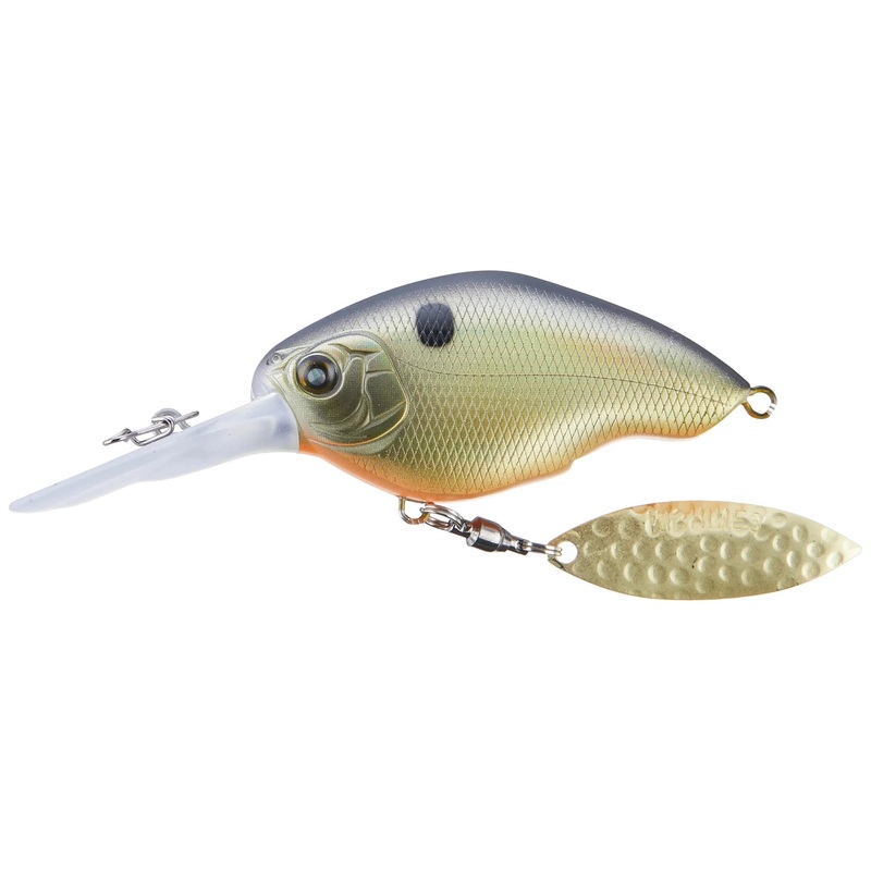 Nishine Lure Works Chippawa DD Blade Black Back Gold