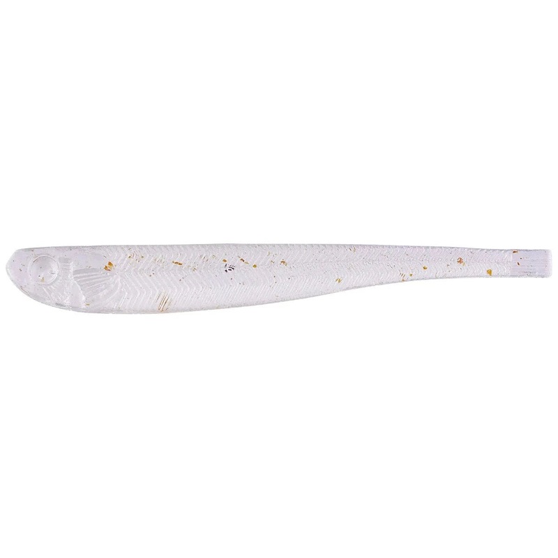 Nishine Lure Works Drop Shot Minnow 3.4" Crystal Shad