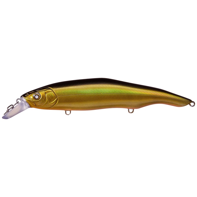 Nishine Lure Works Erie 115SD Black Back Gold