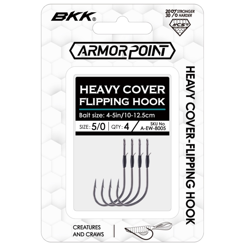 BKK Heavy Cover Flipping Hook 2/0