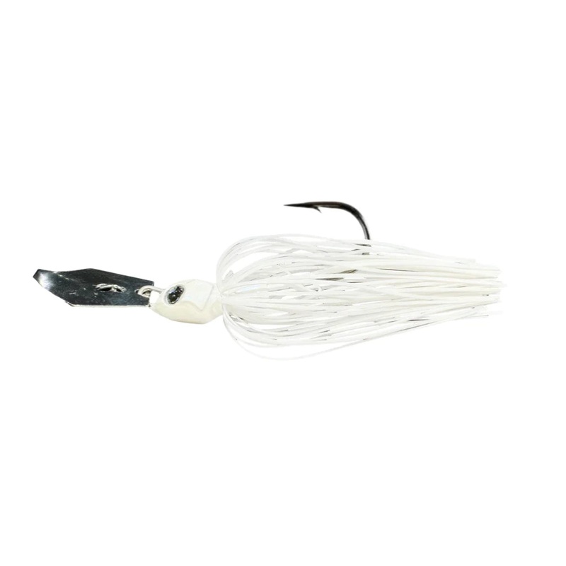 Bumblebee Custom Lures B-Blade Narrow Pearl White W002 (Tackle Bros Custom Colour)