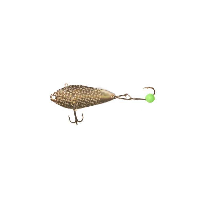 Freedom Tackle Hammered Minnow Gold 1.5" - 1/8oz