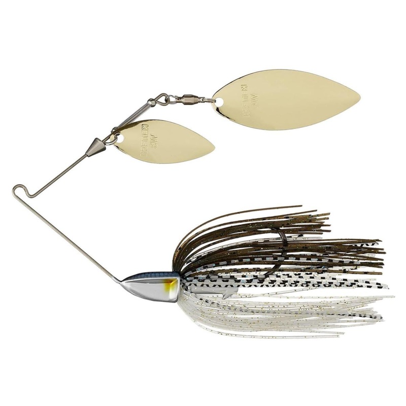 Keitech Double Willow Tee-Bone Spinnerbait 3/8oz Bluegill Flash
