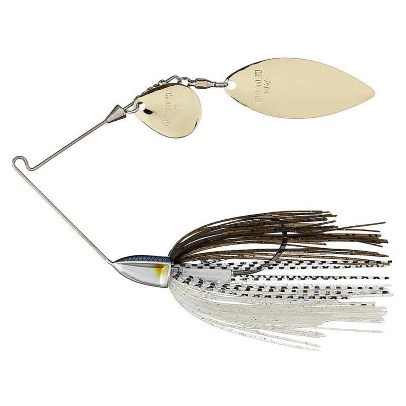 Keitech Tandem Willow Tee-Bone Spinnerbait 3/8oz Bluegill Flash