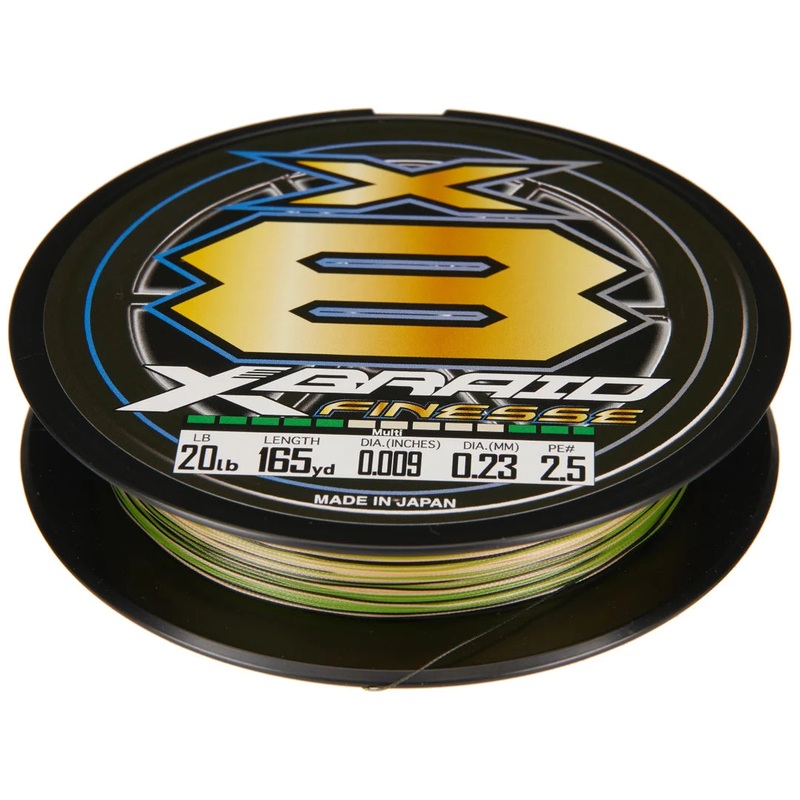 XBraid X8 Finesse Braid Braided Line 4lb 165yd