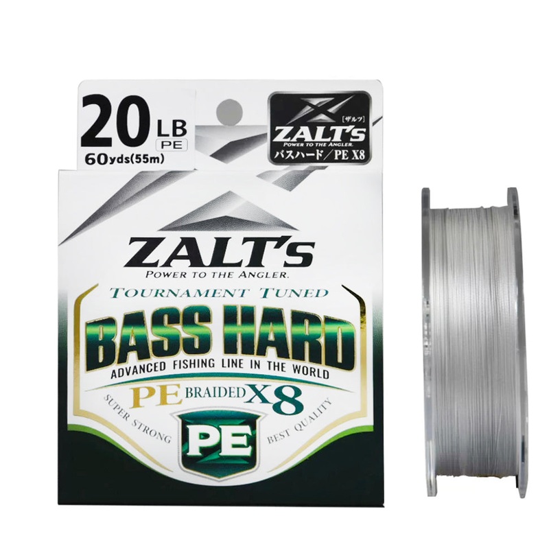 Zalt's Bass Hard PE X8 6lbs 55yds