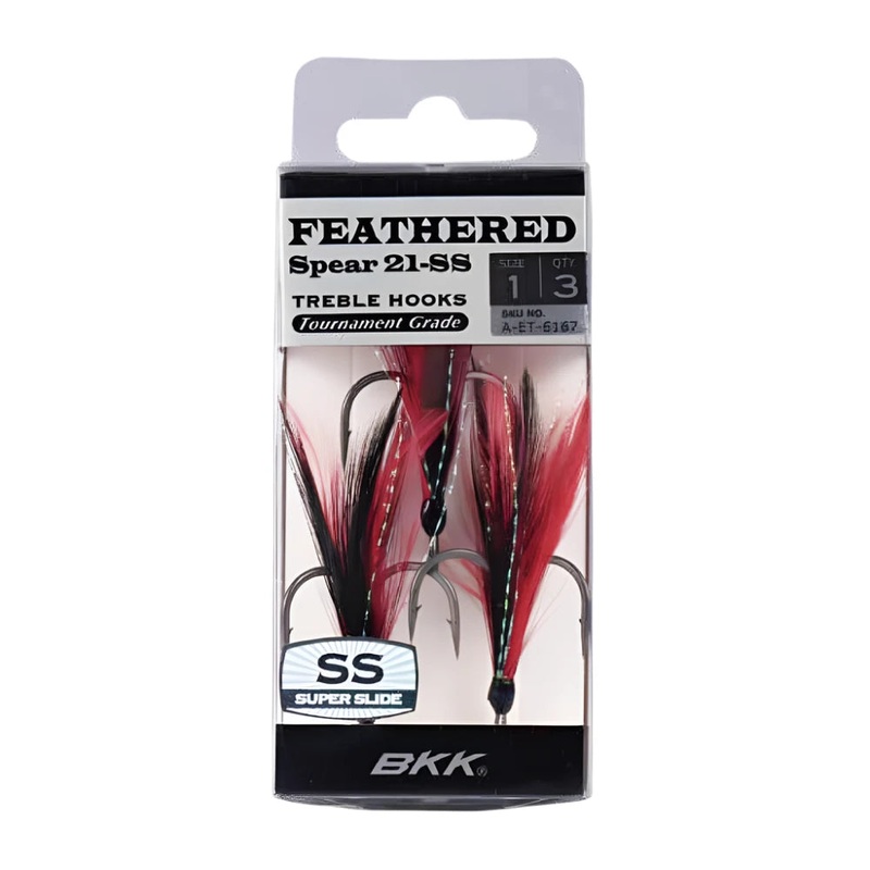 BKK Feathered Spear 21 SS Black/ Red #2