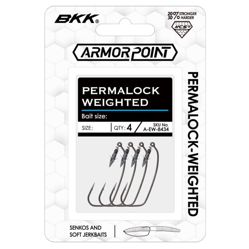 BKK Permalock Weighted Swimbait Hook 1/0 - (1/32oz & 1/16oz)