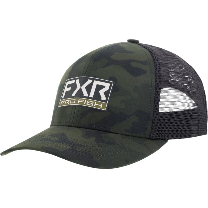 FXR Pro Fish Hat Army Camo Adult