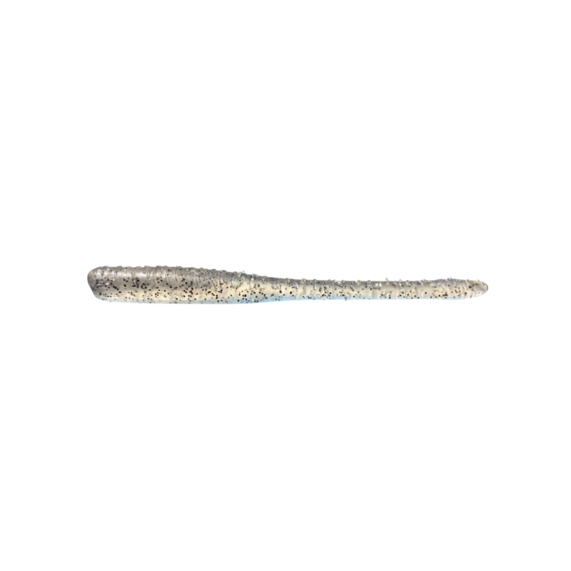 Great Lakes Finesse Drop Worm Clear Shad