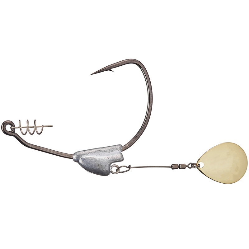 Owner Flashy Swimmer Colorado Blade 1/0 - 1/8oz Gold