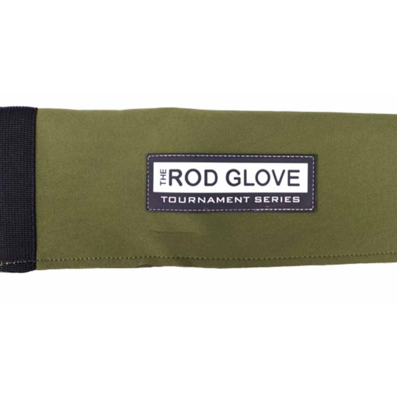 Rod Glove Tournament Series Spinning Rod Glove Army Green w/ Tackle Bros Logo