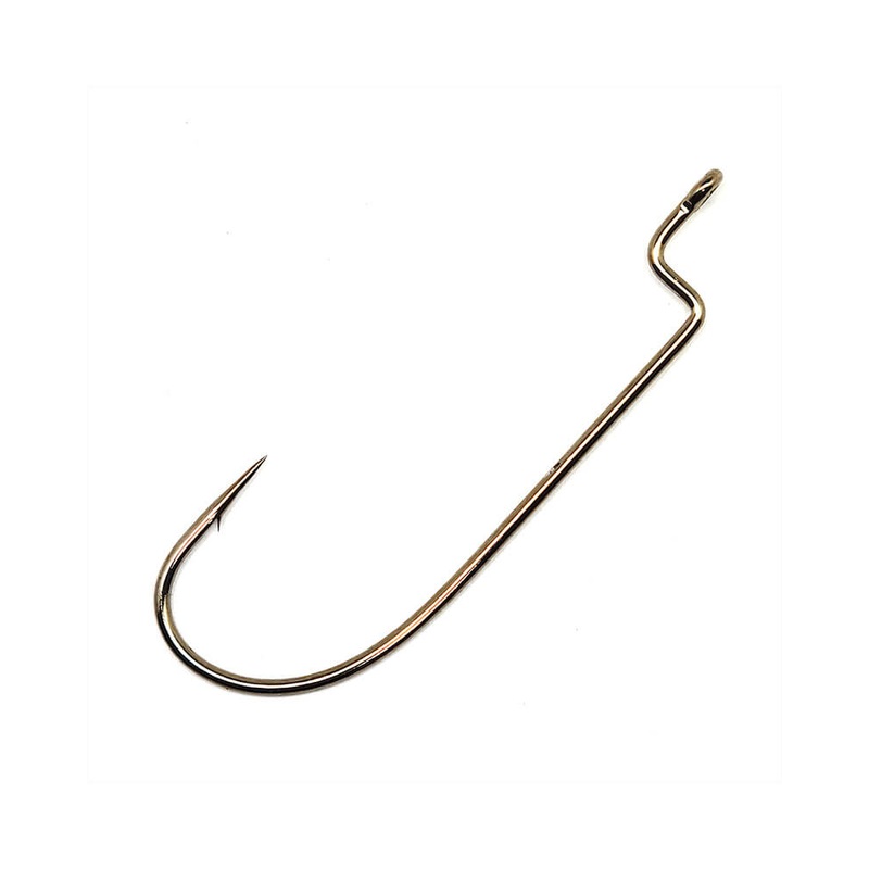 Gamakatsu Offset Shank Worm Hook 1/0