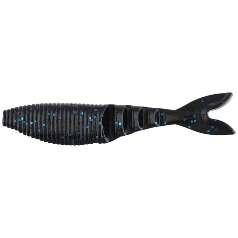 Gary Yamamoto Zako 4" Black w/ Blue Flake