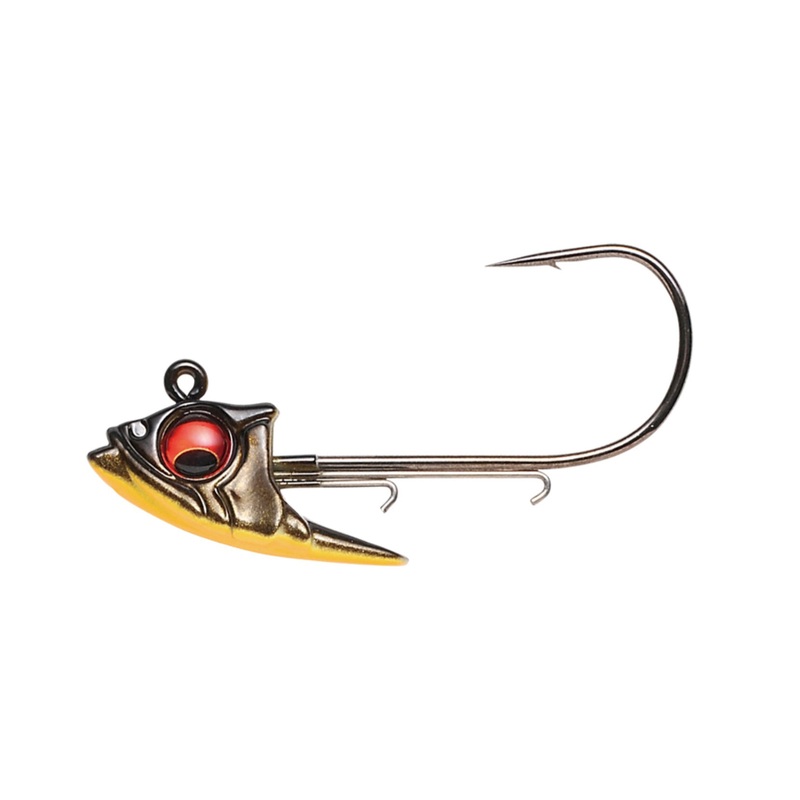 Megabass Body Balance Swimbait Head 3/8oz Deadly Black