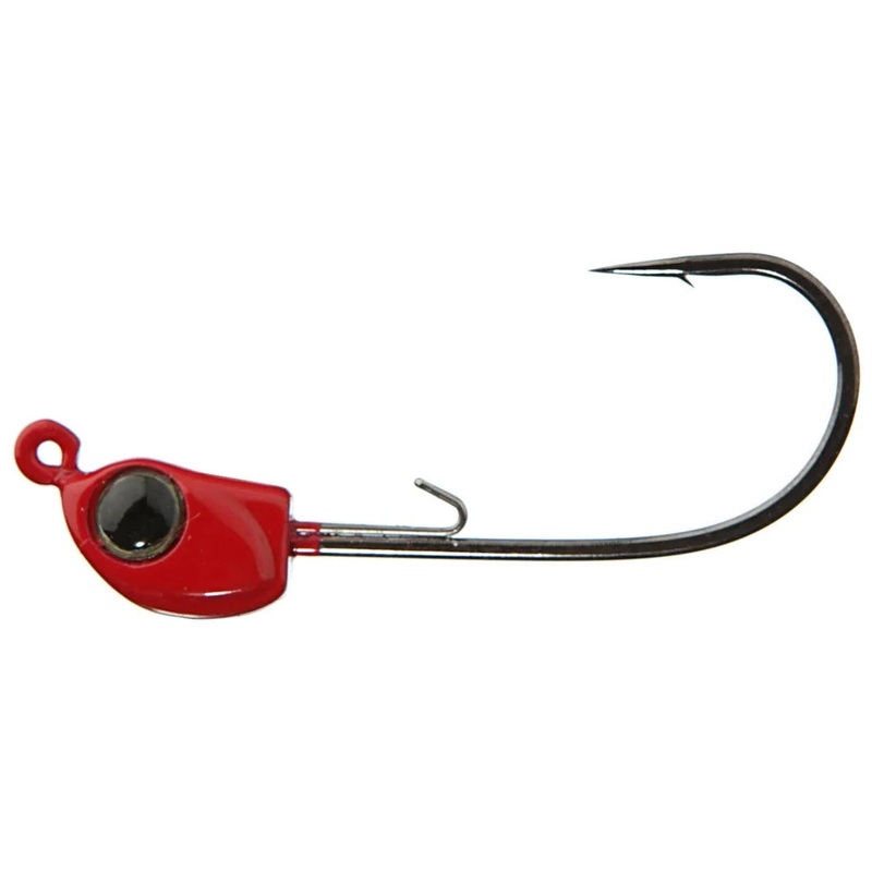 Owner Inshore Jig Head 1/8oz Red