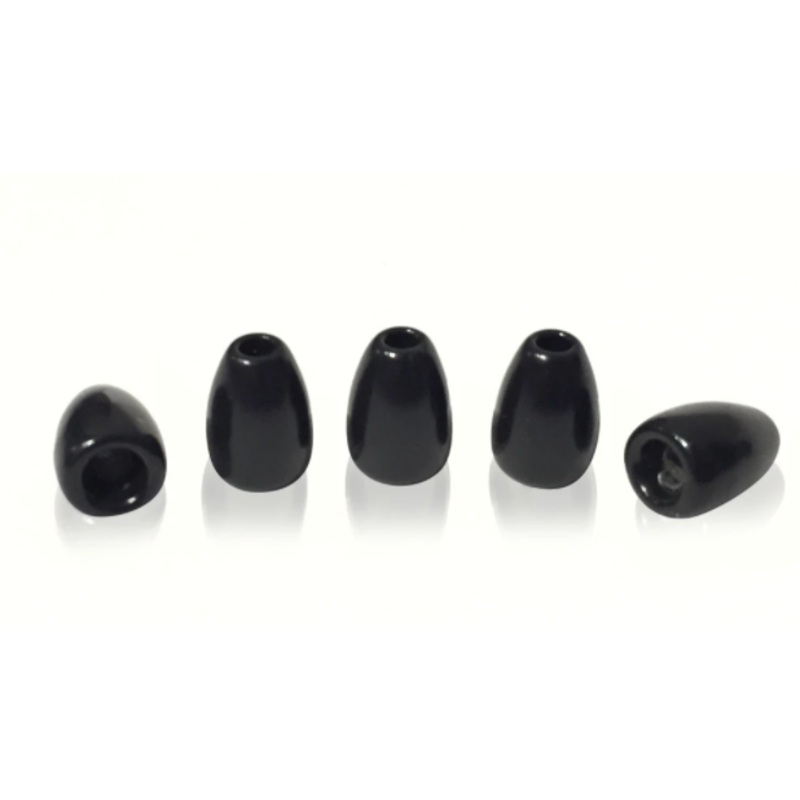 Woo! Tungsten Flipping Weights 1/8oz Black