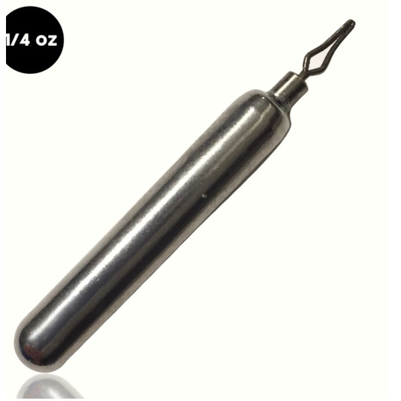 Woo! Tungsten Pinch End Cylinder Weight 1/2oz
