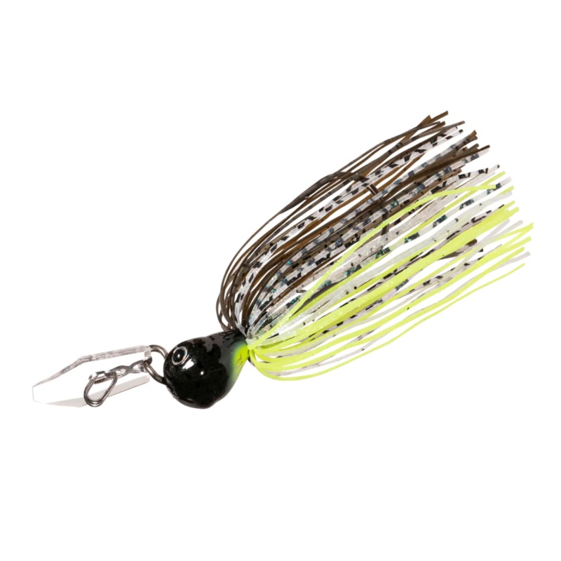 Z-Man Evergreen Chatterbait Jack Hammer Stealth Blade BHite Delight 3/8oz
