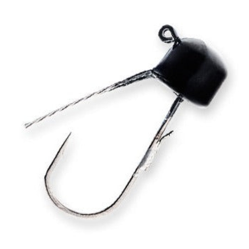 Z-Man Finesse Shroomz Ned Rig Weedless Jigheads 1/10oz Black