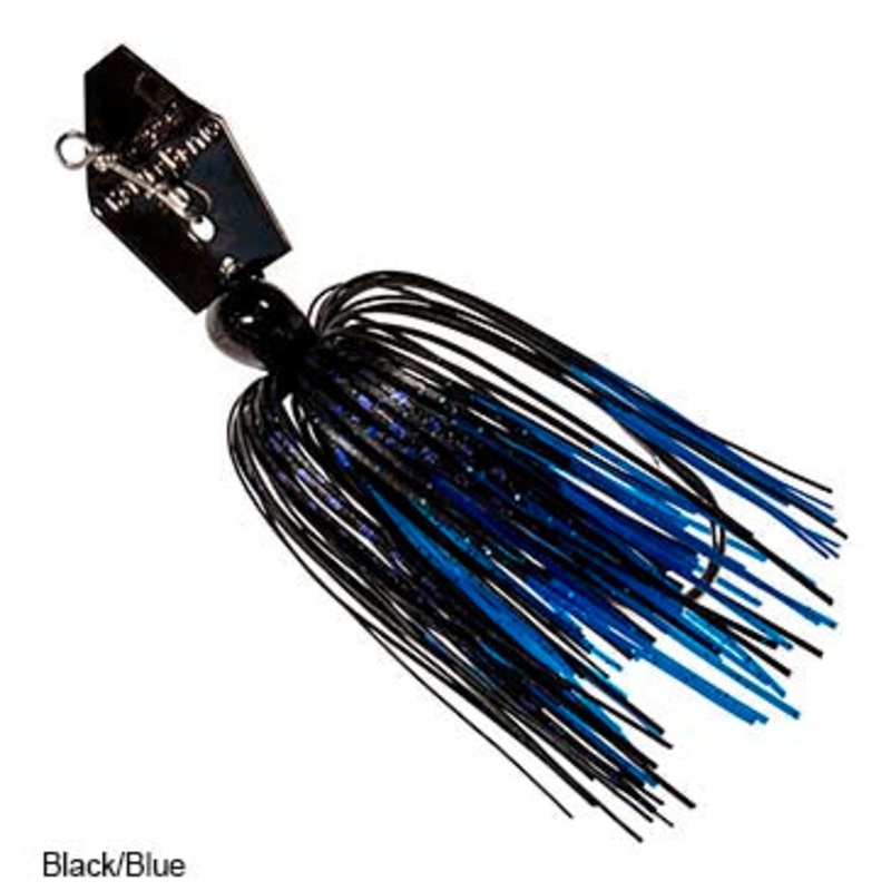 Z-Man Original Chatterbait Elite 3/8oz Black/ Blue