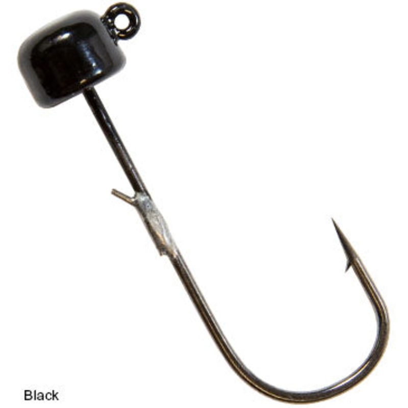 Z-Man Power Finesse Shroomz Jigheads 1/10oz Black