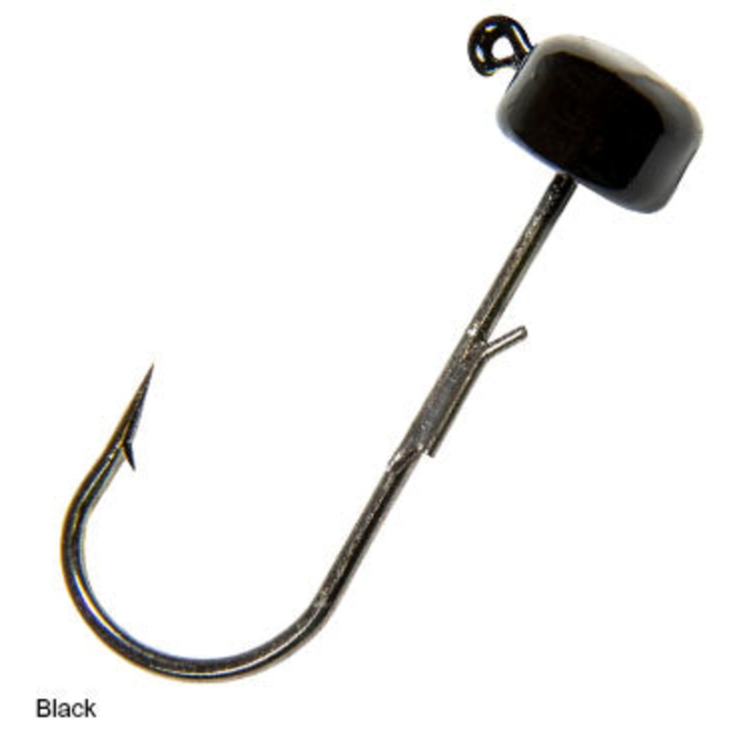 Z-Man Pro Shroomz Ned Rig Jigheads 1/10oz Black