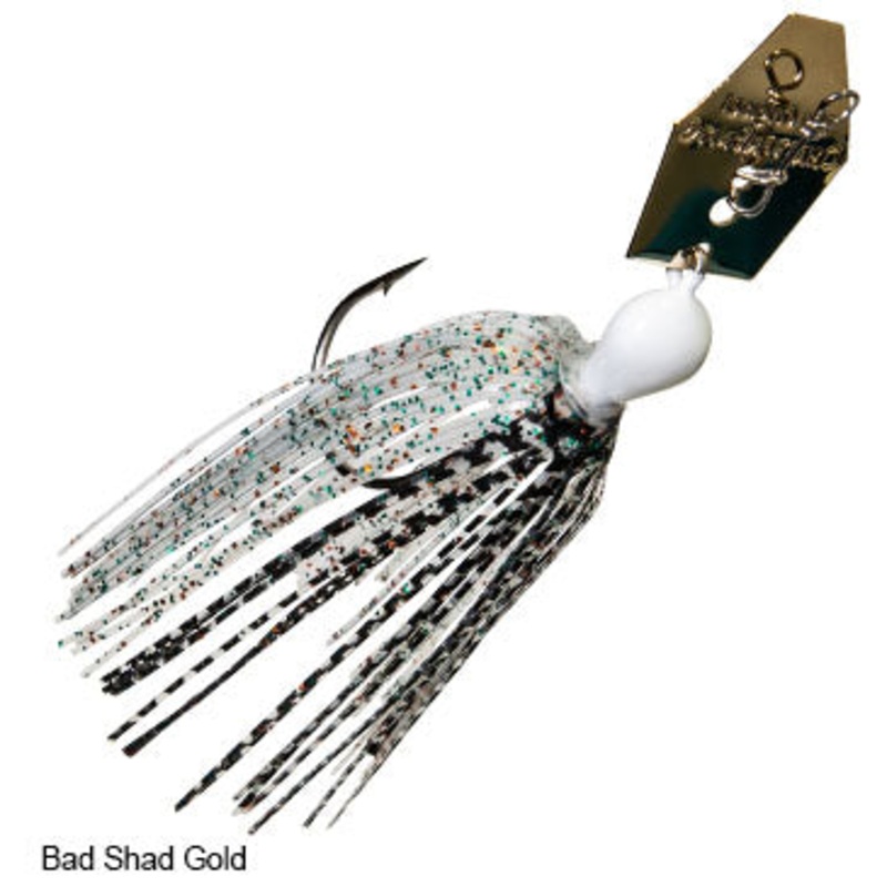 Z-Man The Original Chatterbait Bad Shad Gold (Gold Blade) 1/4oz
