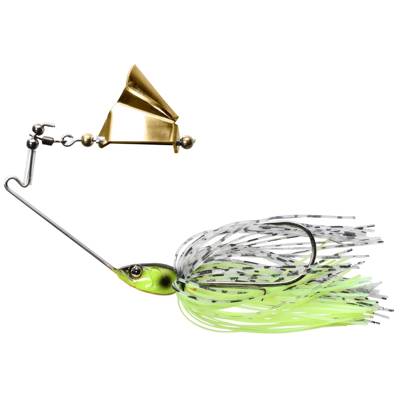 Jackall Gargle Buzzbait Black Back Chartreuse