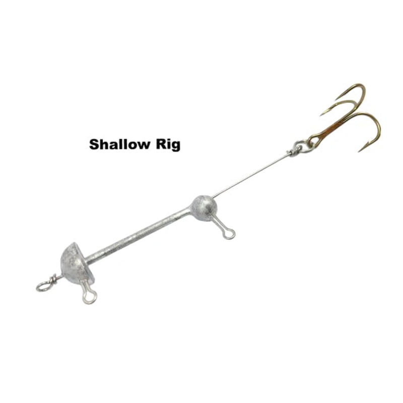 Red October Tube Rigs 2oz Vertical Jigging Rig