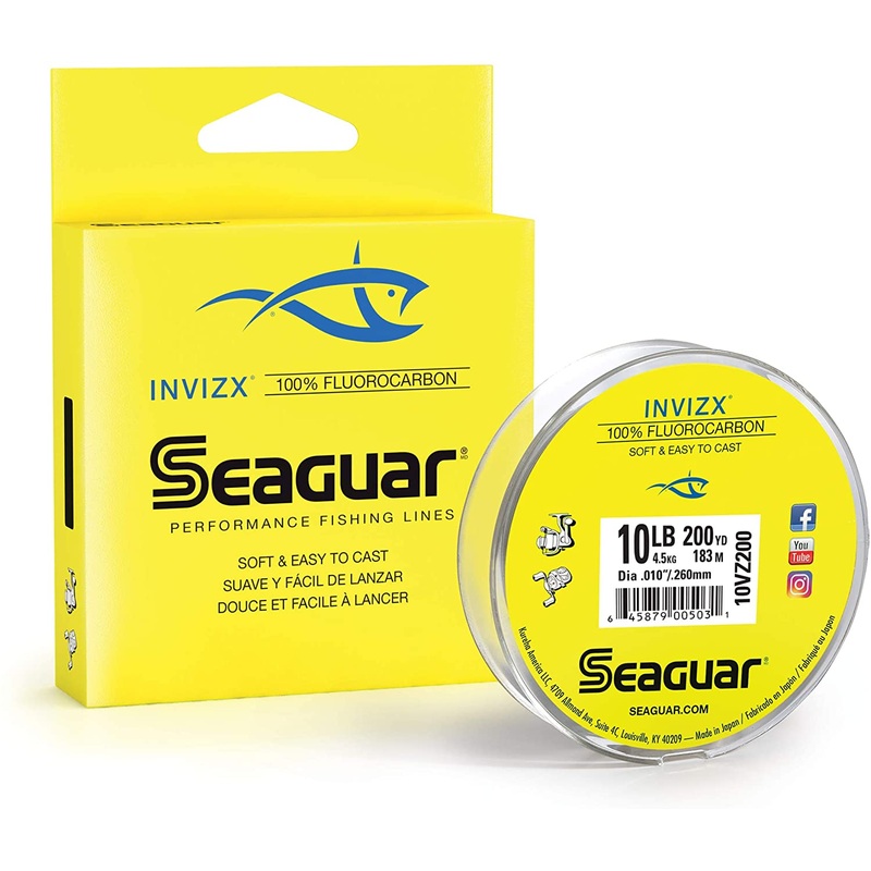 Seaguar INVIZX Fluorocarbon 4lb 200yd