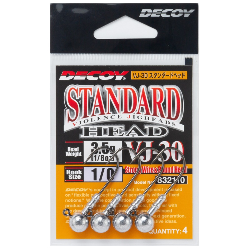 Decoy VJ-30 Standard Head #1 - 1/16oz (1.8g)