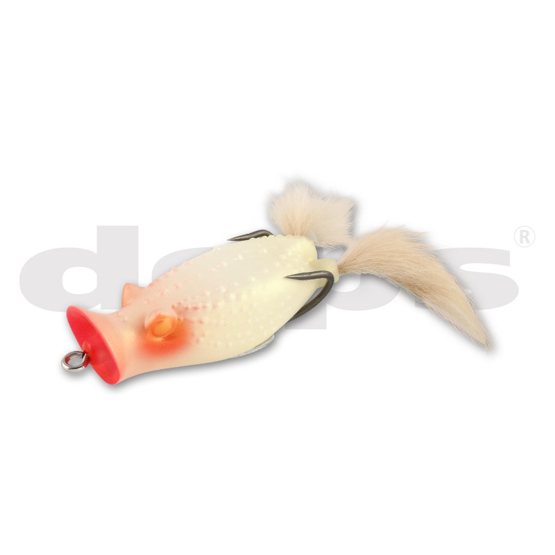 Deps Buster K Hollow Body Popping Frog Albino #05
