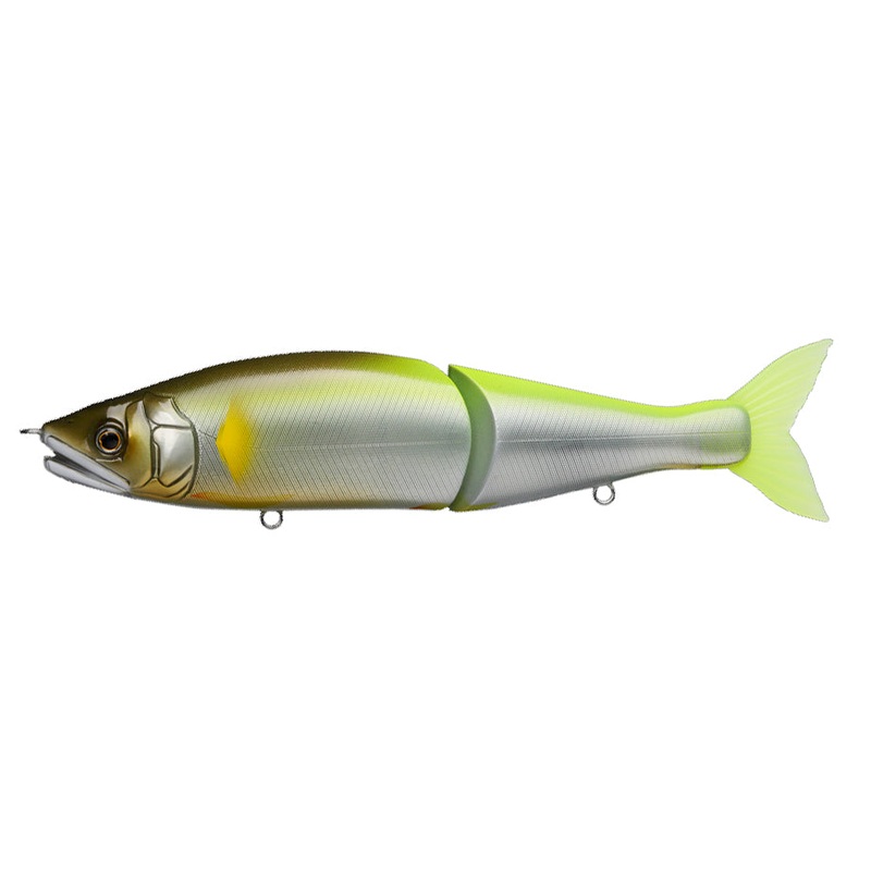 Gan Craft Jointed Claw 178 Glide Bait Floating Flashing GM Chart