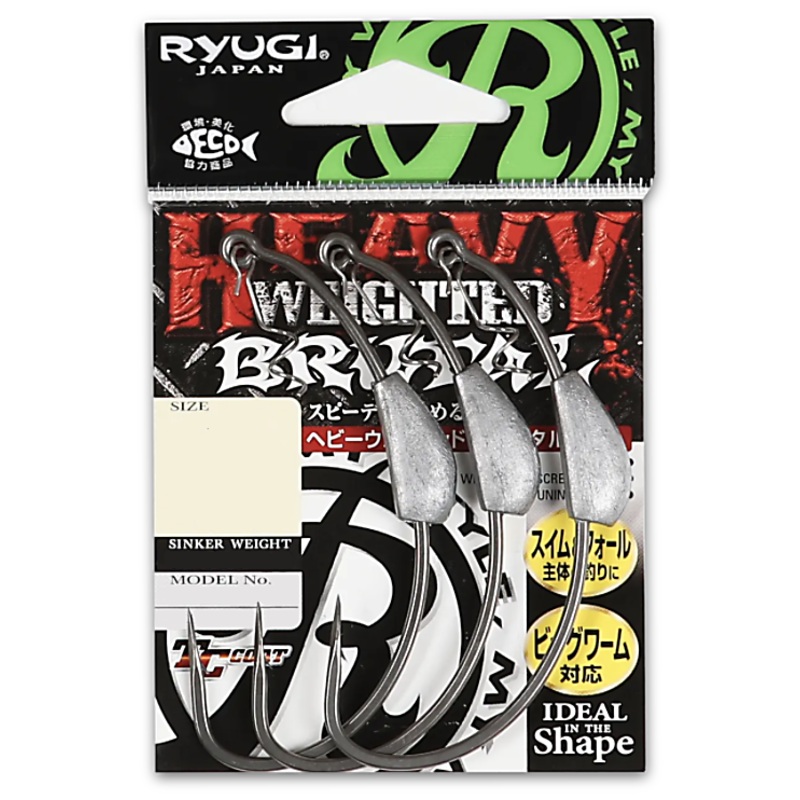 Ryugi Heavy Weighted Brutal 6/0 3/16oz
