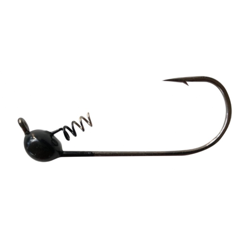 WOO! Tungsten Shaky Head Jig 1/4 Black