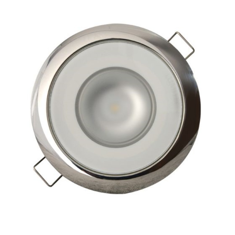 LUMITEC Mirage Flush Mount LED Down Light - White/Red/Blue/Purple