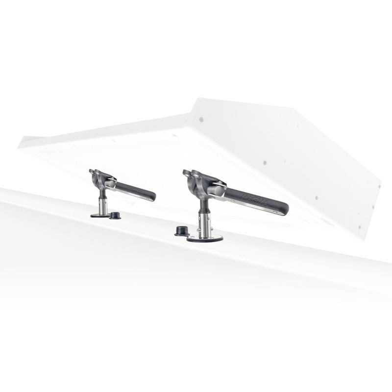MAGMA Dual Locking Flush Deck Socket with LeveLock Mount