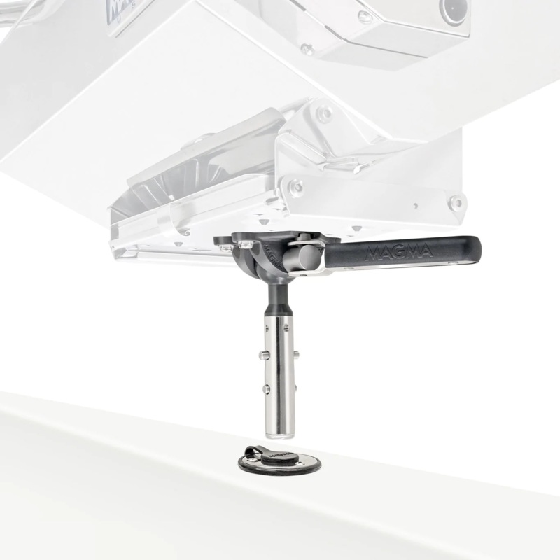 MAGMA Single Locking Flush Deck Socket with LeveLock Mount with Flange