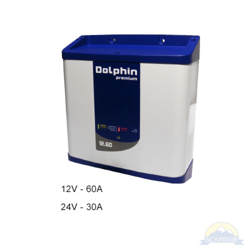 SCANDVIK Dolphin Premium Series Battery Charger 12V 60A