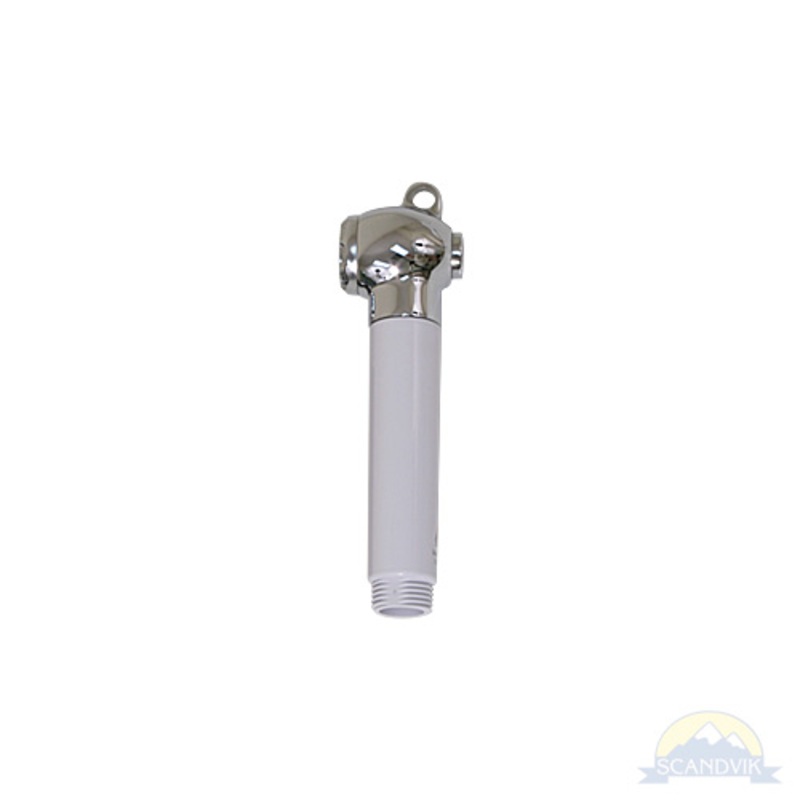 SCANDVIK Transom Push Button Shower Handle White