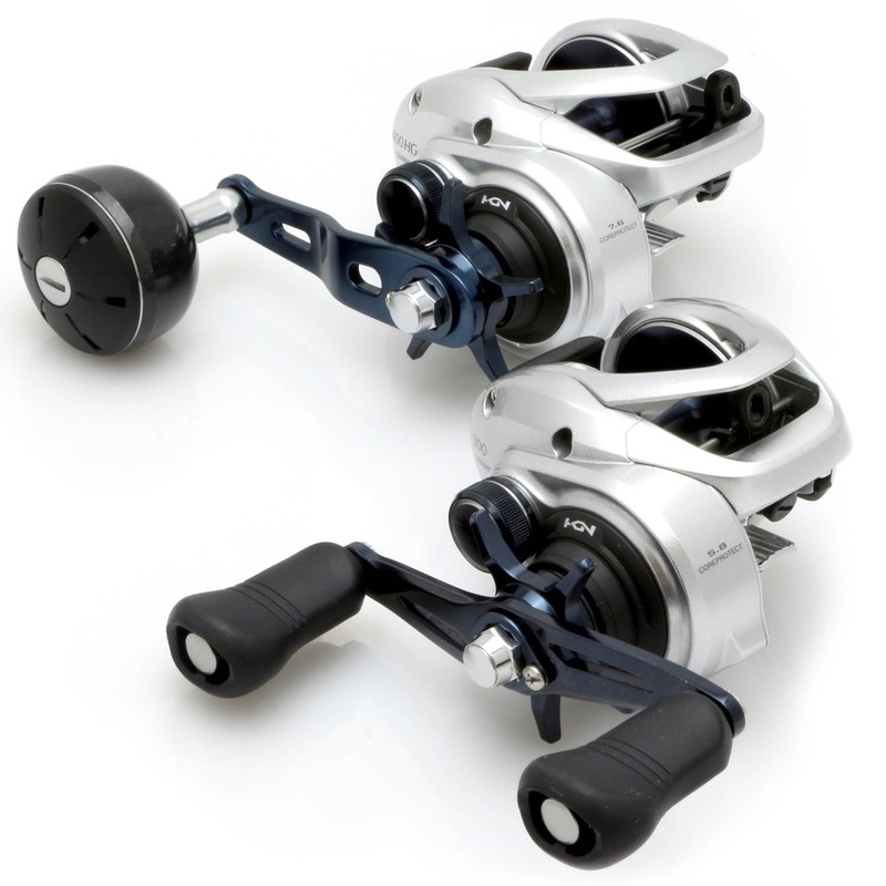SHIMANO Tranx 300 & 400 Low Profile Reels TRX300A