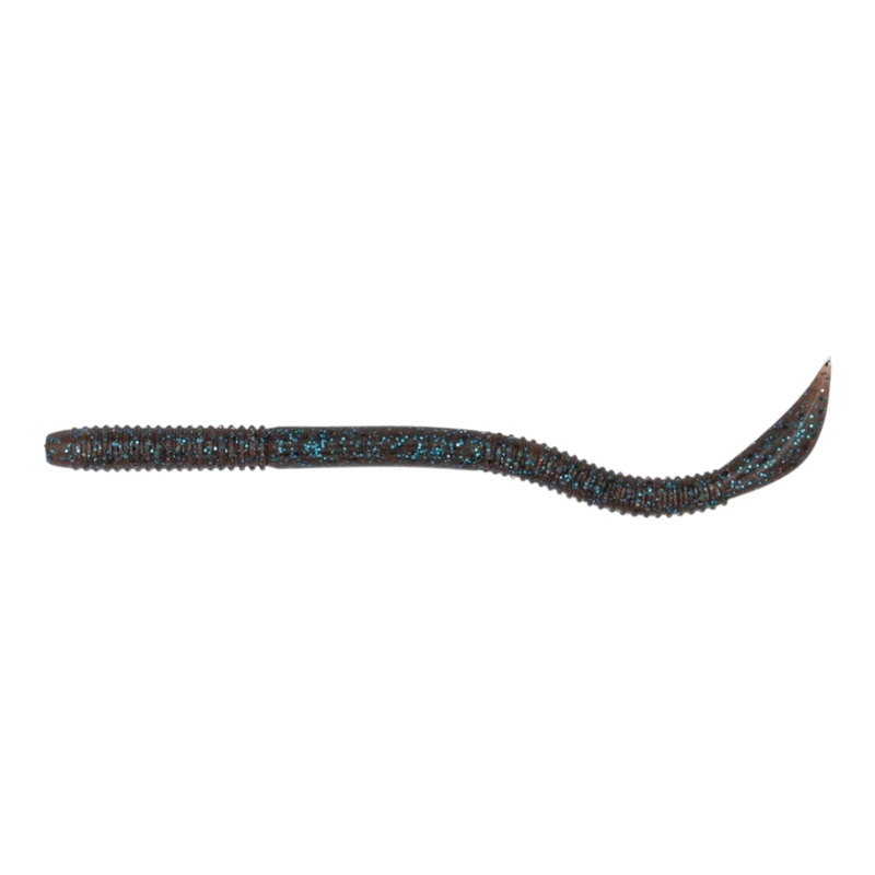 Zappu Maga Tail Worm 4.5" Brown Blue Goby #08