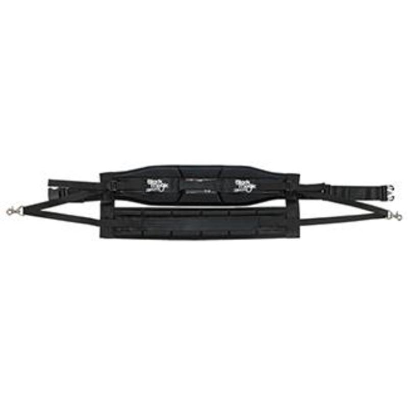 Black Magic Extra Large Wide Belt Black