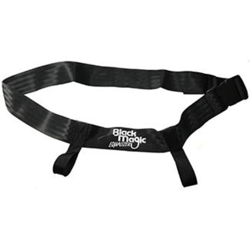 Black Magic Standard Plate Drop Straps Black