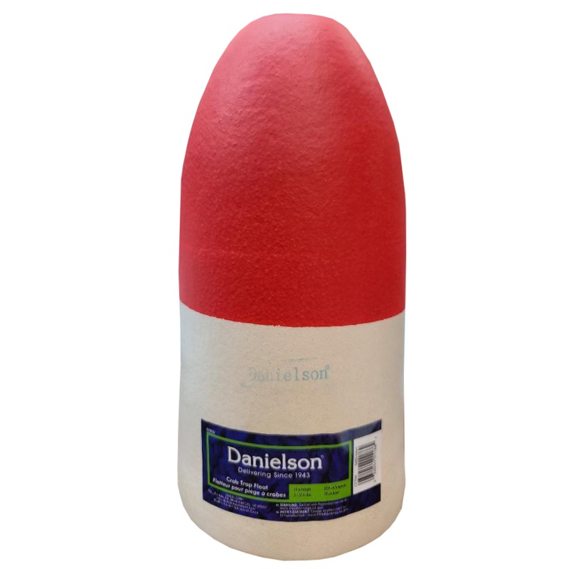 DANIELSON Red & White Trap Float
